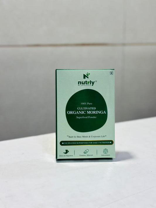 Nutrly Cultivated Organic Moringa Superfood Powder
