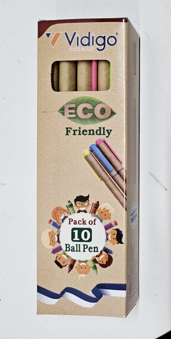 Vidigo Pencils Eco Paper Pen (10 Pcs)
