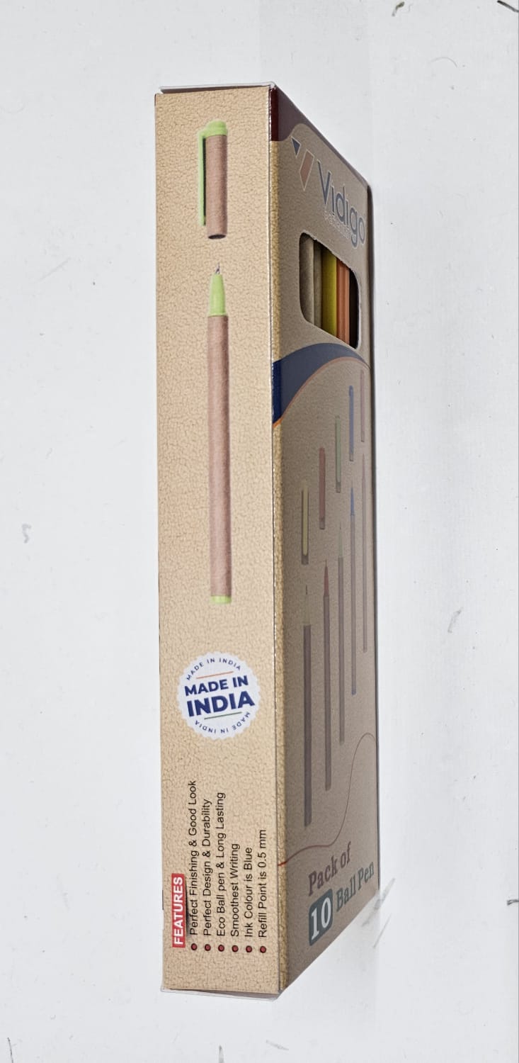 Vidigo Pencils Eco Paper Pen (10 Pcs)