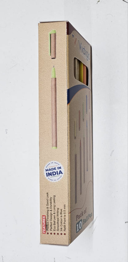 Vidigo Pencils Eco Paper Pen (10 Pcs)