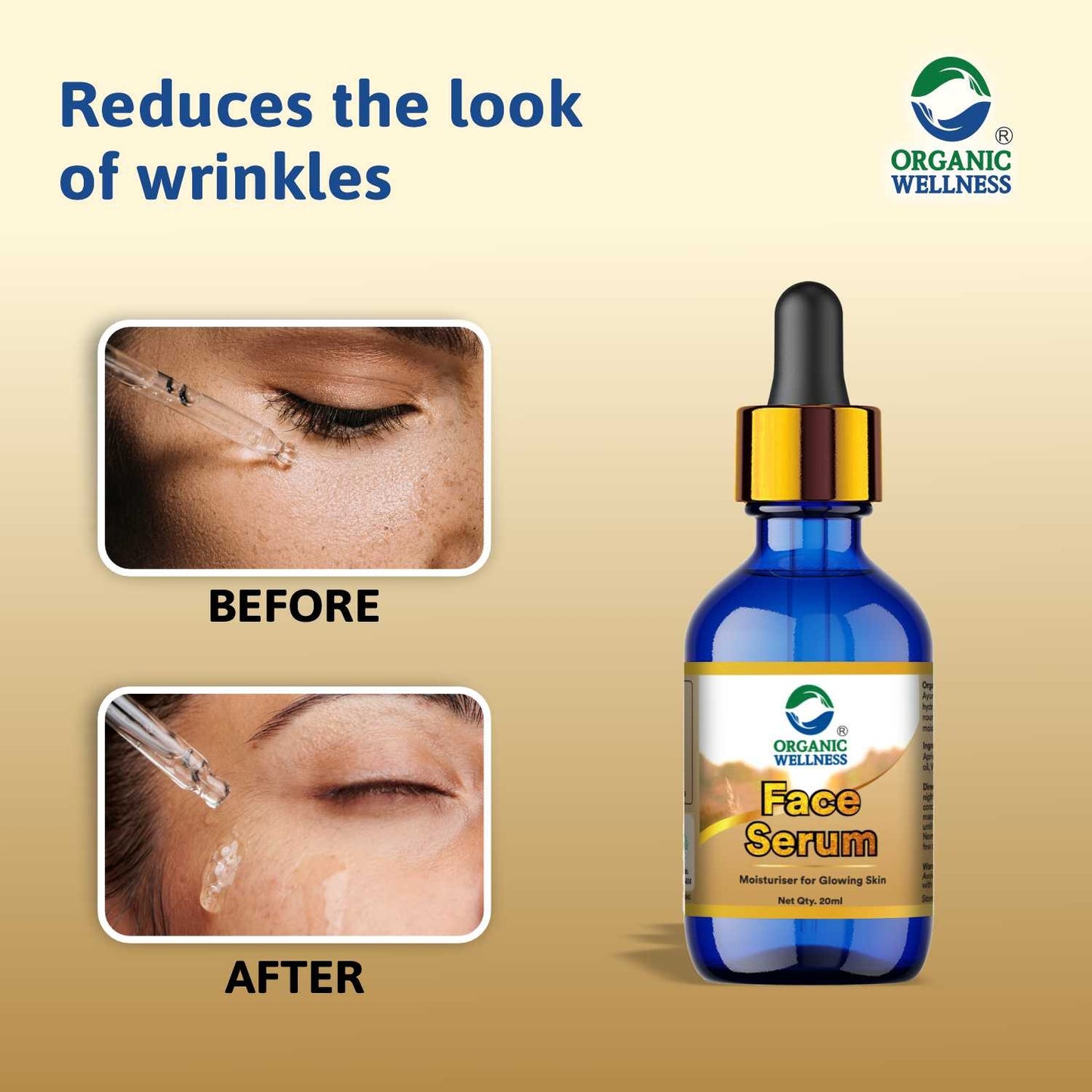 Organic Wellness Face Serum for Glowing Skin