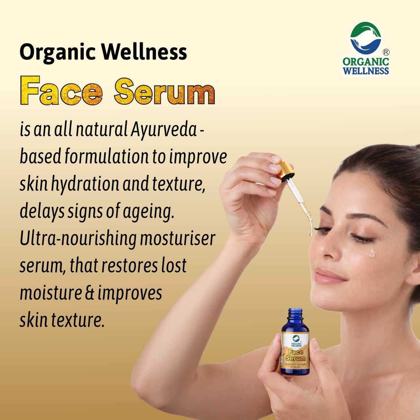 Organic Wellness Face Serum for Glowing Skin