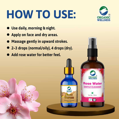 Organic Wellness Face Serum for Glowing Skin