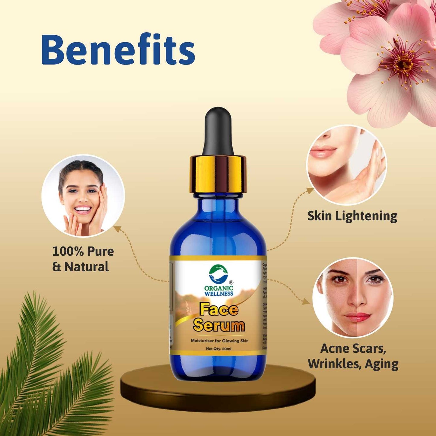 Organic Wellness Face Serum for Glowing Skin