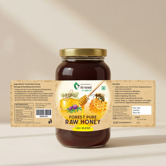 Gosatvam Prakrutik Mart Forest Pure Raw Honey