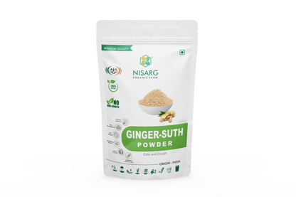 Nisarg Organic Farm Ginger Suth Powder (100 GM)