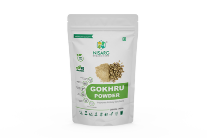 Nisarg Organic Farm Gokhru Powder (100 GM)