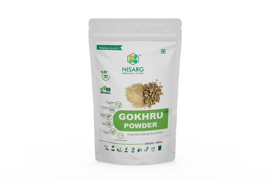 Nisarg Organic Farm Gokhru Powder (100 GM)