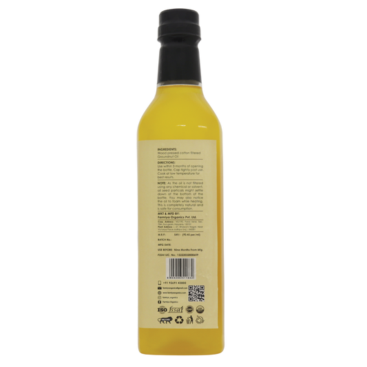 Farmiya Organics Groundnut Oil 1 Liter