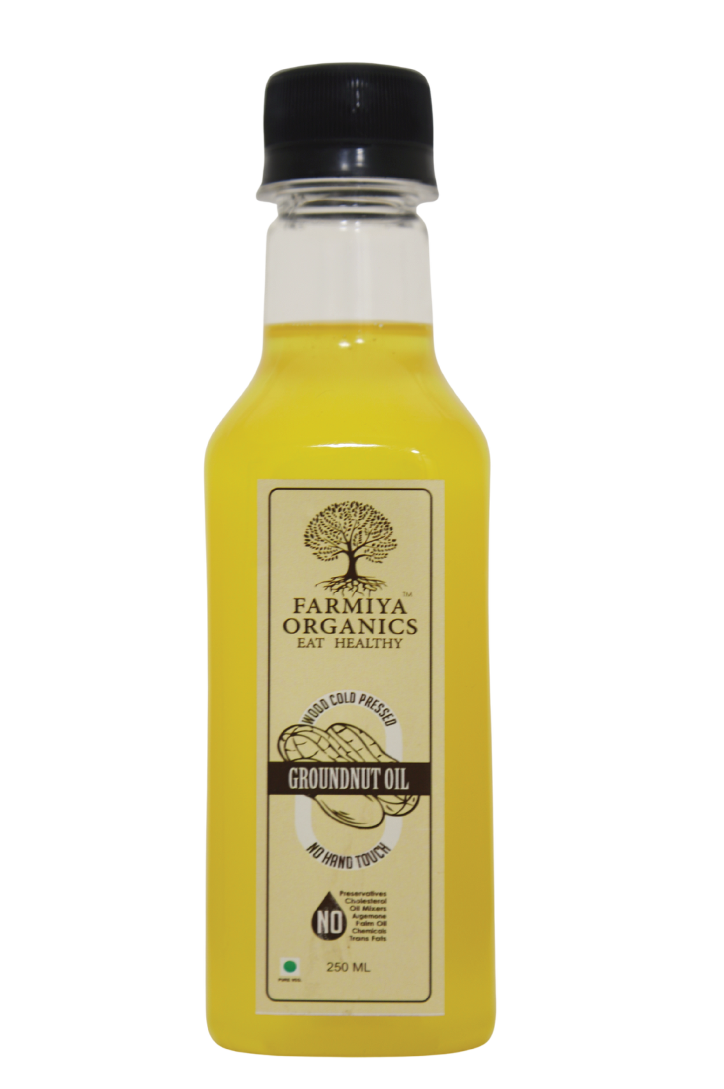 Farmiya Organics Groundnut Oil 250 ML