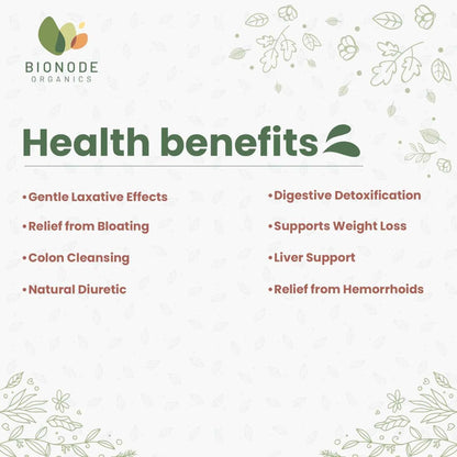 Bionode Organic Senna leaves Powder (100 GM)