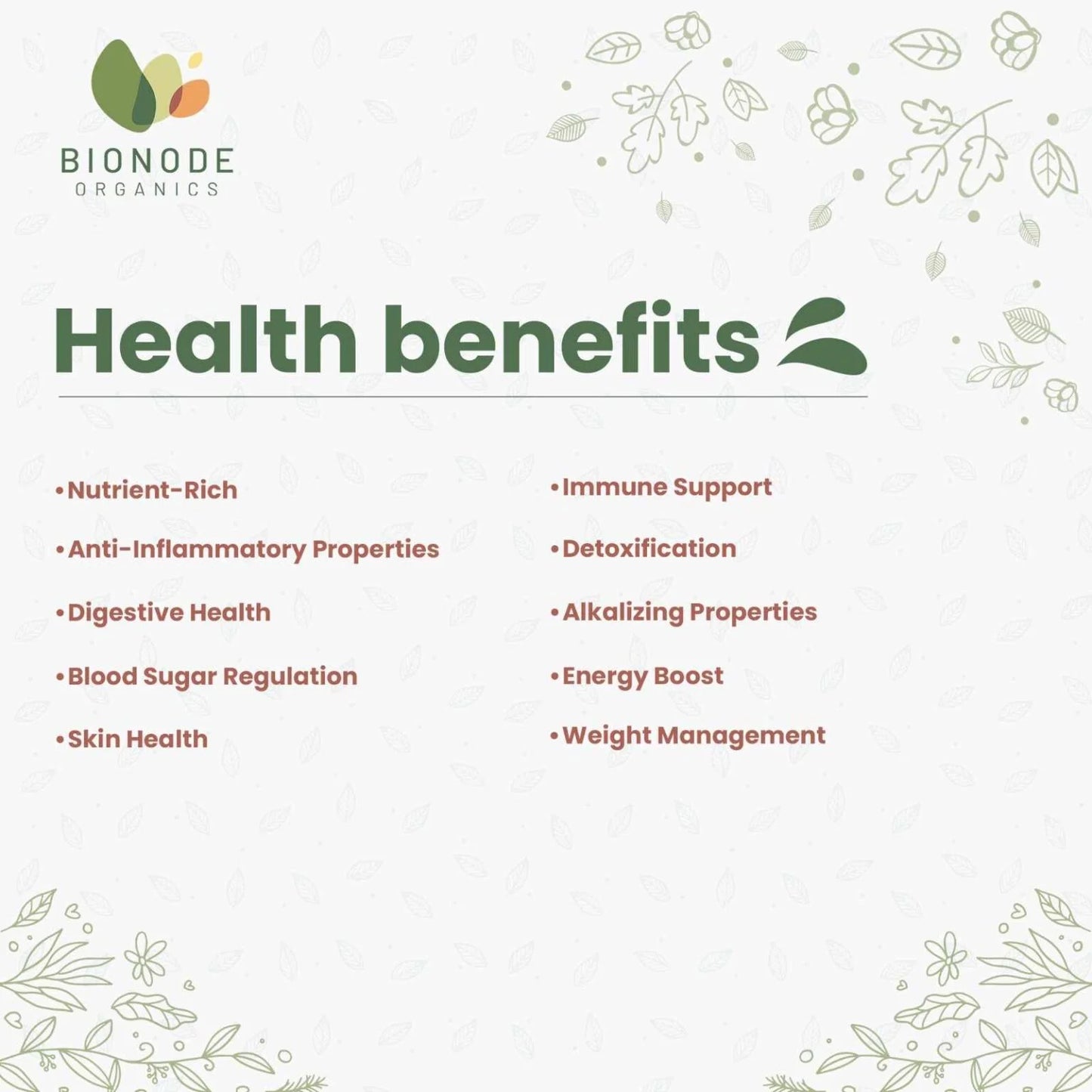 Bionode Organic Wheatgrass Powder (100 GM)