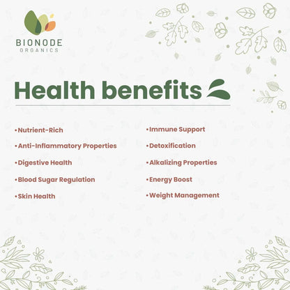 Bionode Organic Wheatgrass Powder (100 GM)