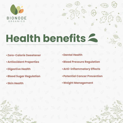 Bionode Organic Stevia Powder (100 GM)