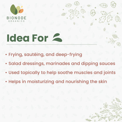 Bionode Organic Cold Pressed Sesame Oil