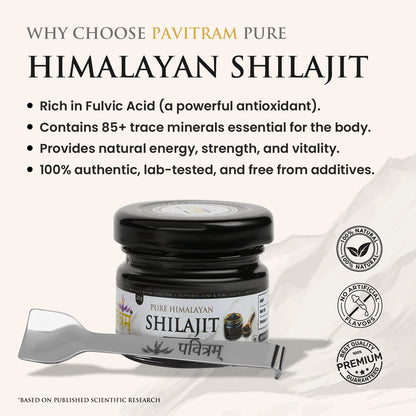 Pavitram Enterprises Pure Himalayan Shilajit