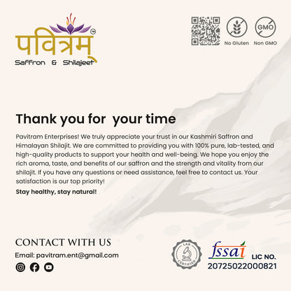 Pavitram Enterprises Pure Himalayan Shilajit