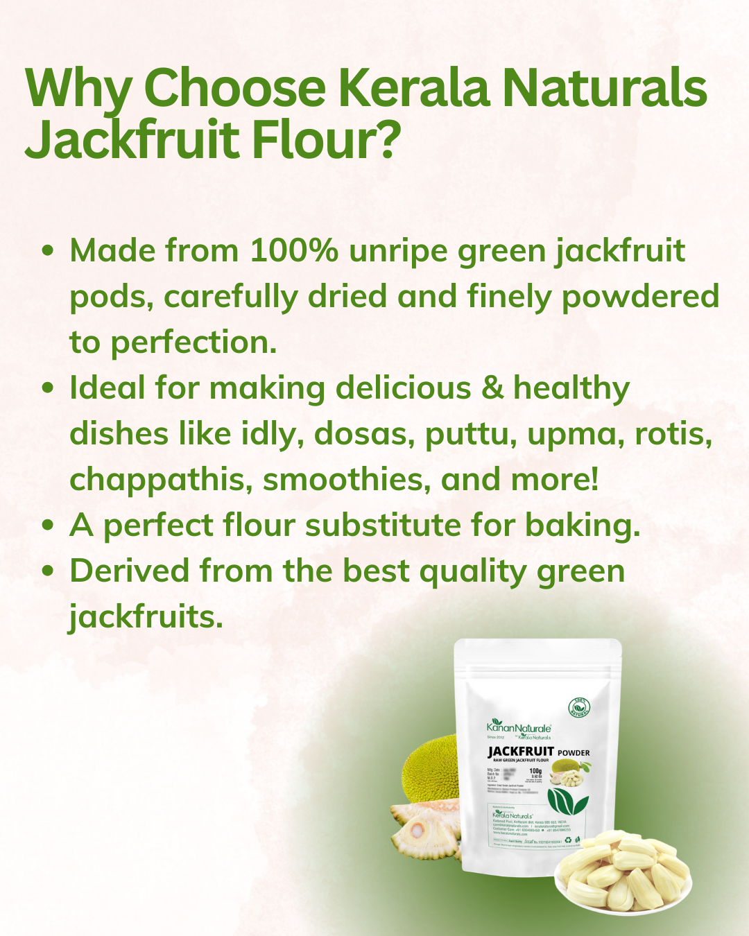 Kerala Naturals Jackfruit Powder