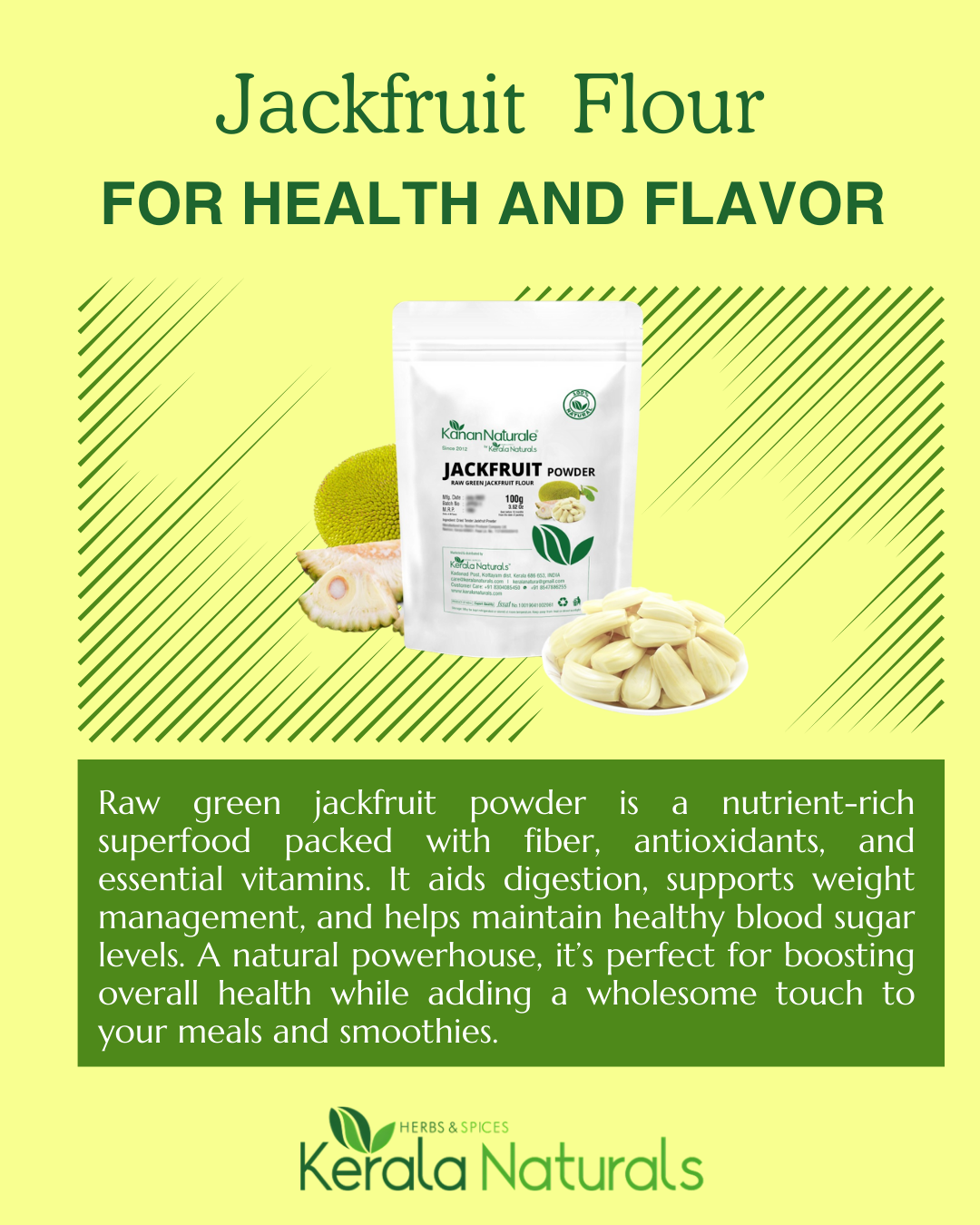 Kerala Naturals Jackfruit Powder