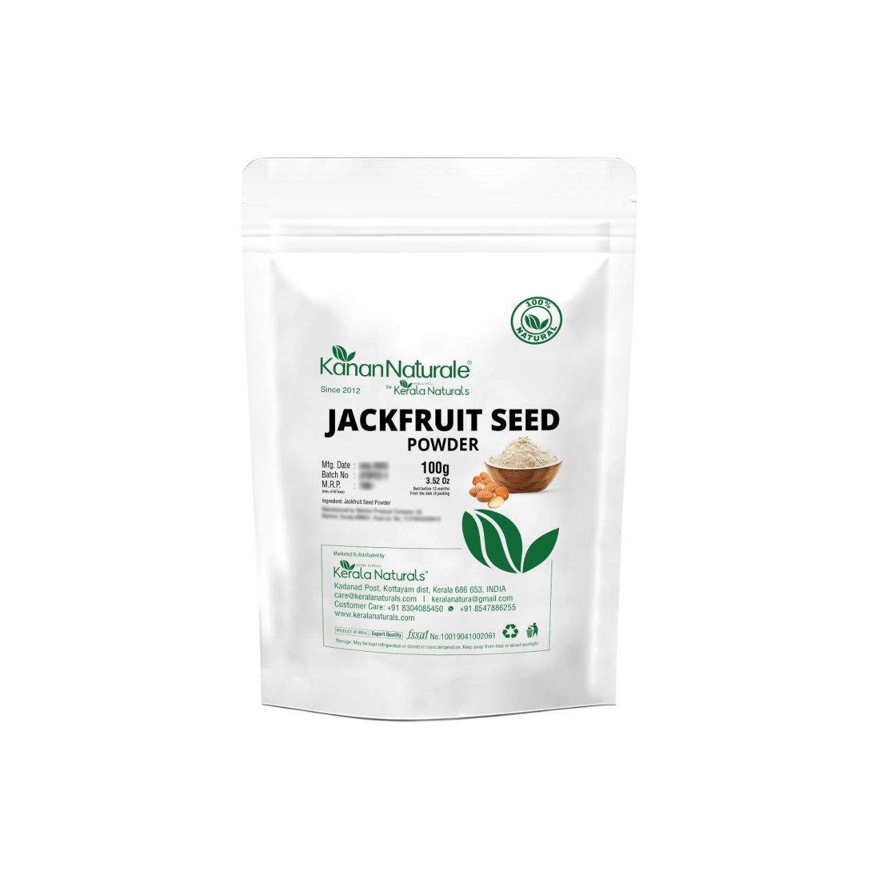 Kerala Naturals Jack Fruit Seed Powder (100 GM)