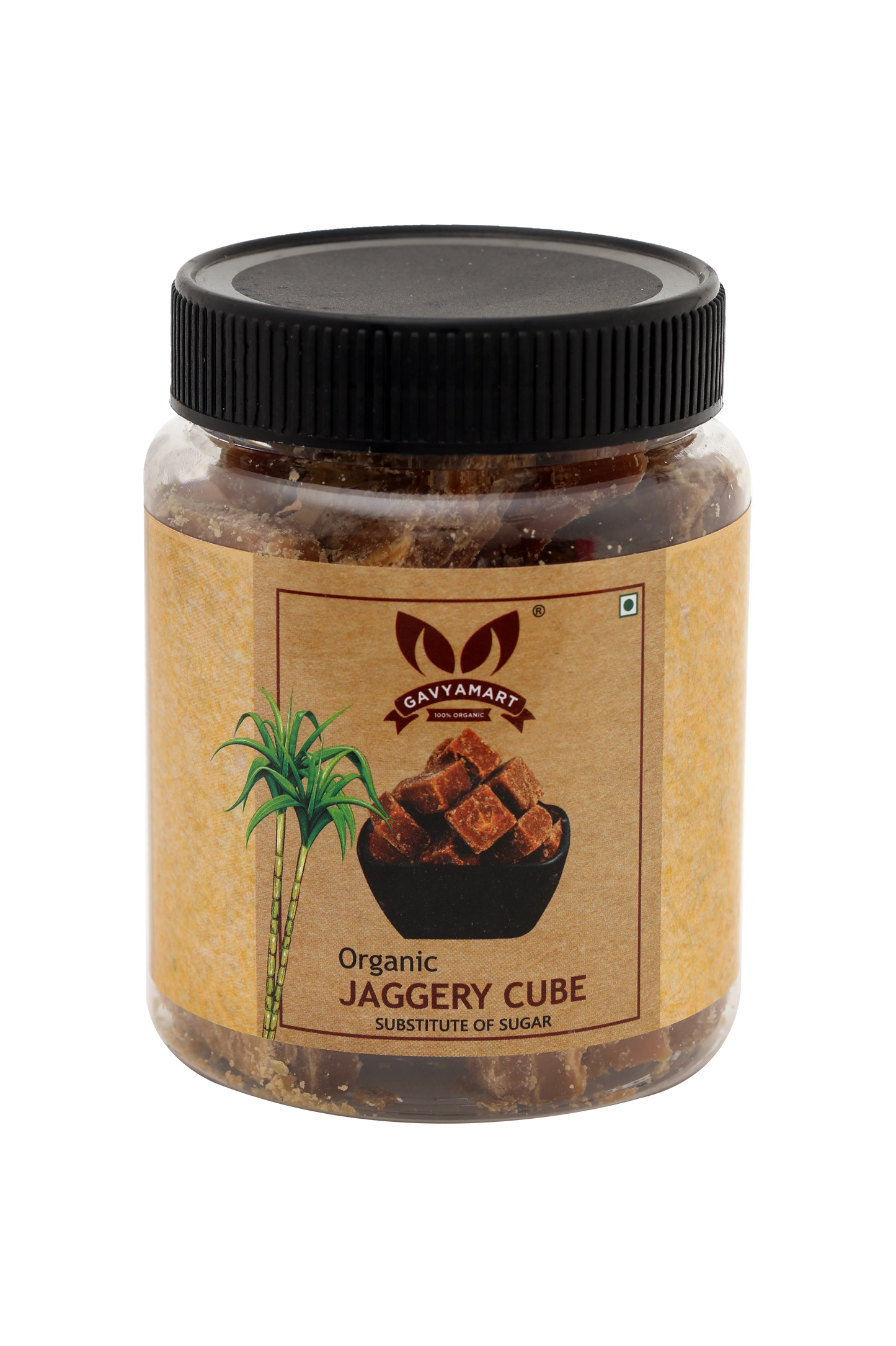 Gavyamart Organic Pure Chemical Free Gur Jaggery Cube