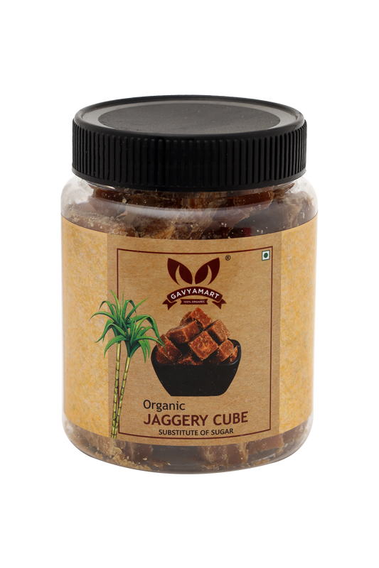 Gavyamart Organic Pure Chemical Free Gur Jaggery Cube