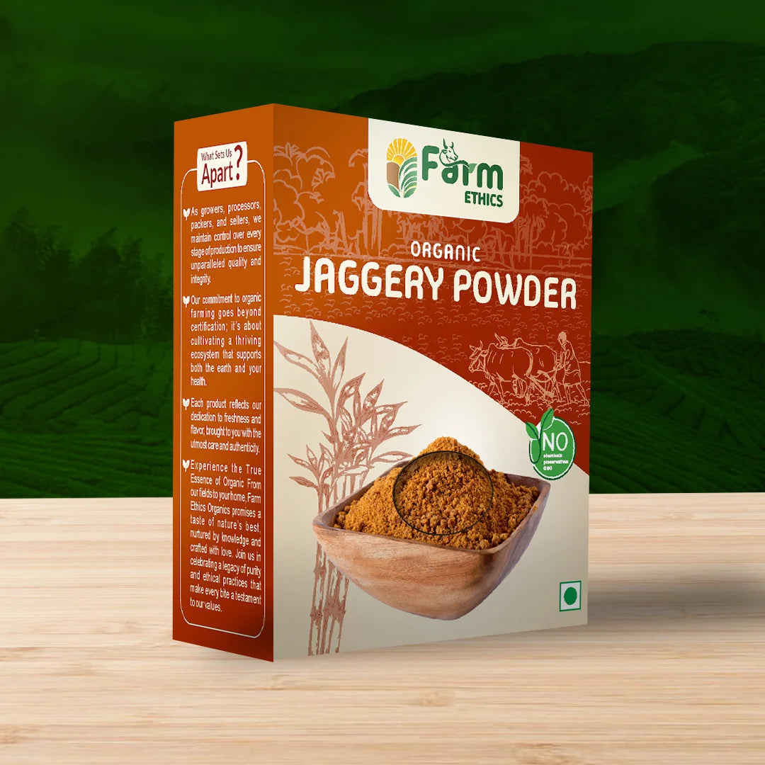 Farm Ethics Organic Jaggery Powder