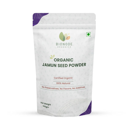 Bionode Organic Jamun Seed Powder (100 GM)