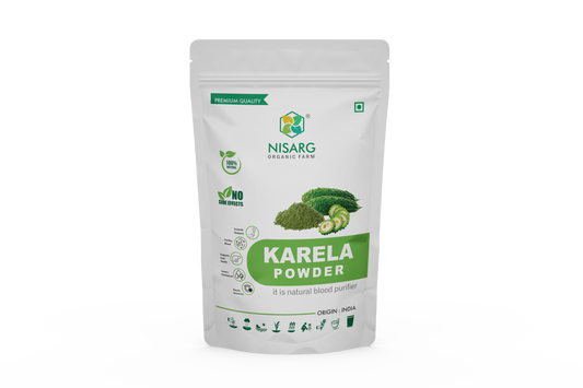 Nisarg Organic Farm Karela Powder (100 GM)