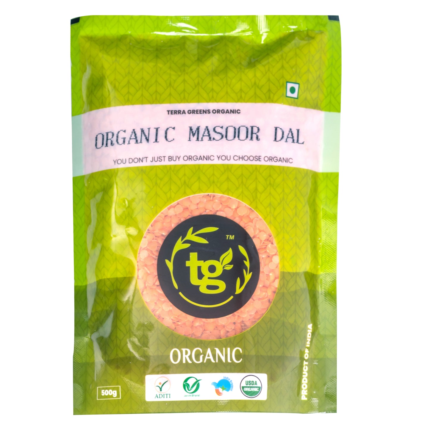 Terra Greens Organic Masoor Dal