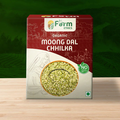 Farm Ethics Organic Moong Dal Chilka