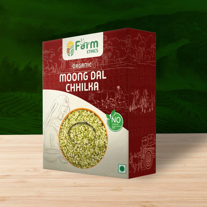 Farm Ethics Organic Moong Dal Chilka