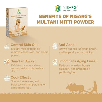 Nisarg Organic Farm Multani Mitti