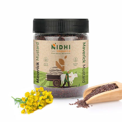 Nidhi Organics Mustard Seeds (Sarso)