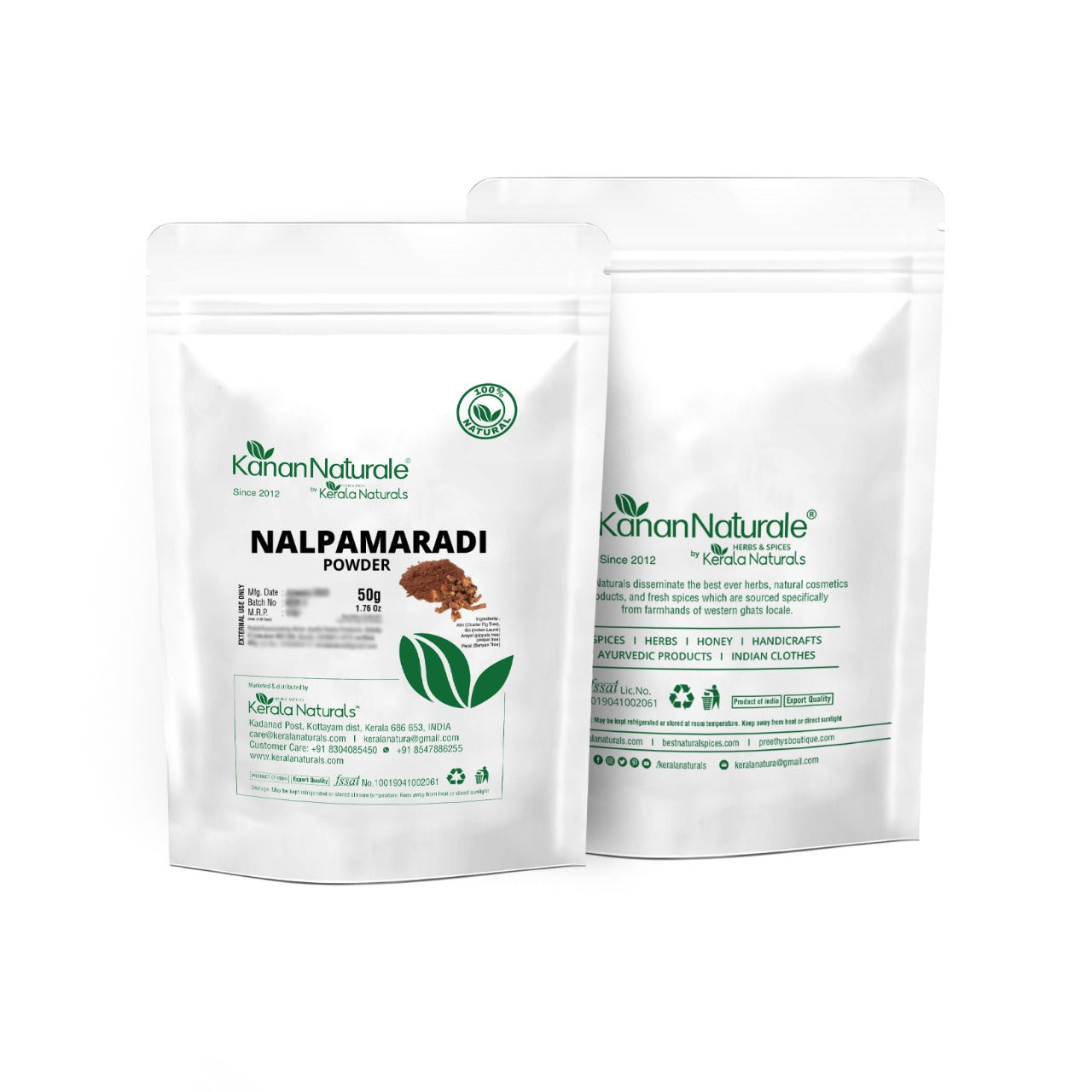 Kerala Naturals Nalpamaradi Powder (50 GM)