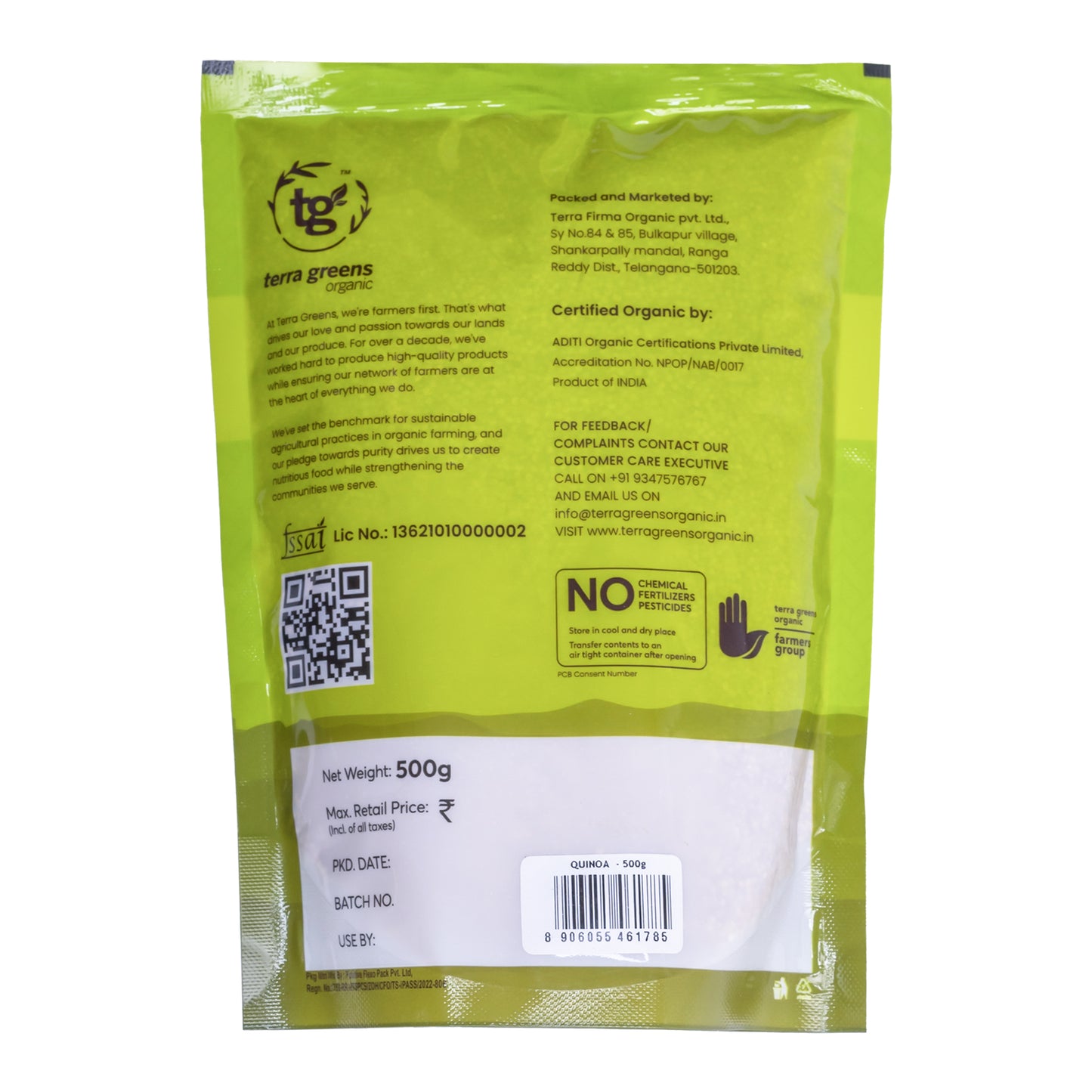 Terra Greens Organic Proso Millet (500 GM)