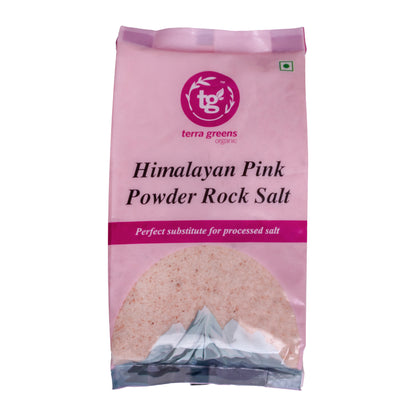 Terra Greens Organic Himalayan Pink Rock Salt