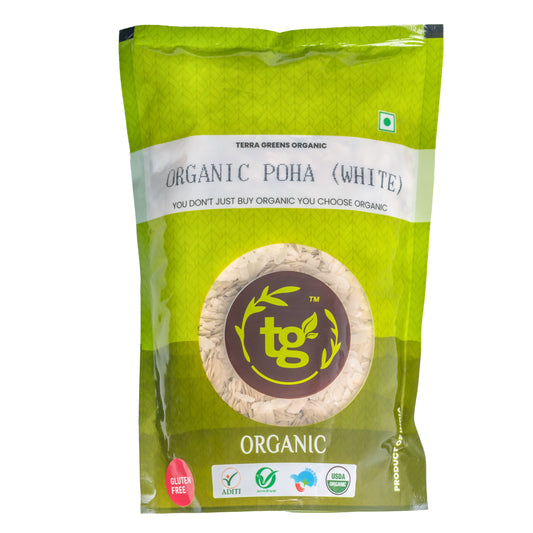 Terra Greens Organic Poha (White)
