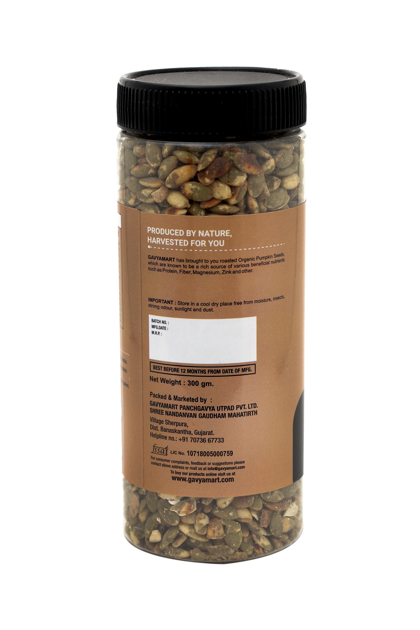 Gavyamart Roasted Pumpkin Seeds