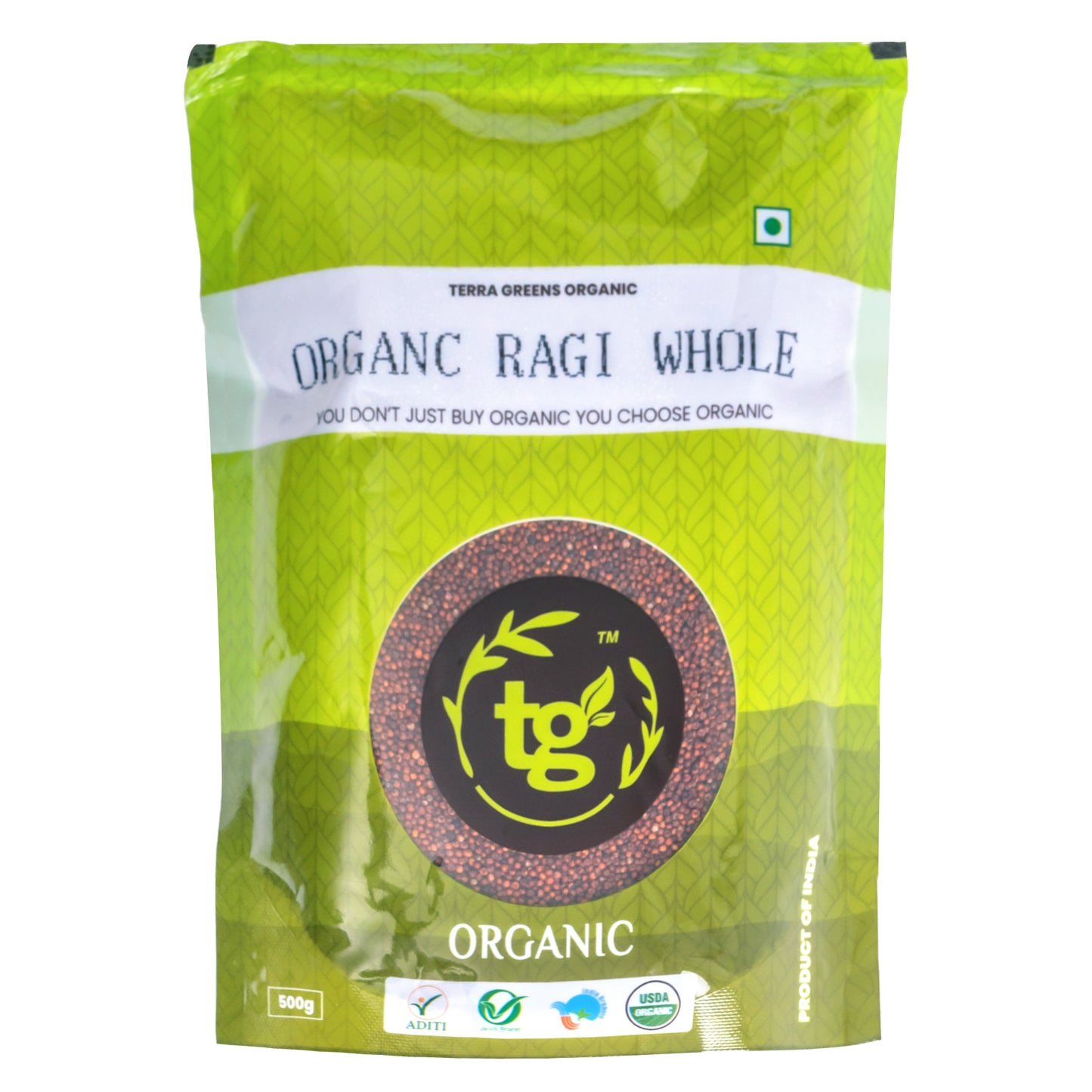 Terra Greens Organic Ragi Whole
