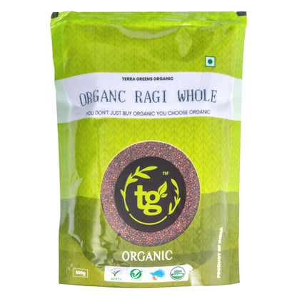 Terra Greens Organic Ragi Whole