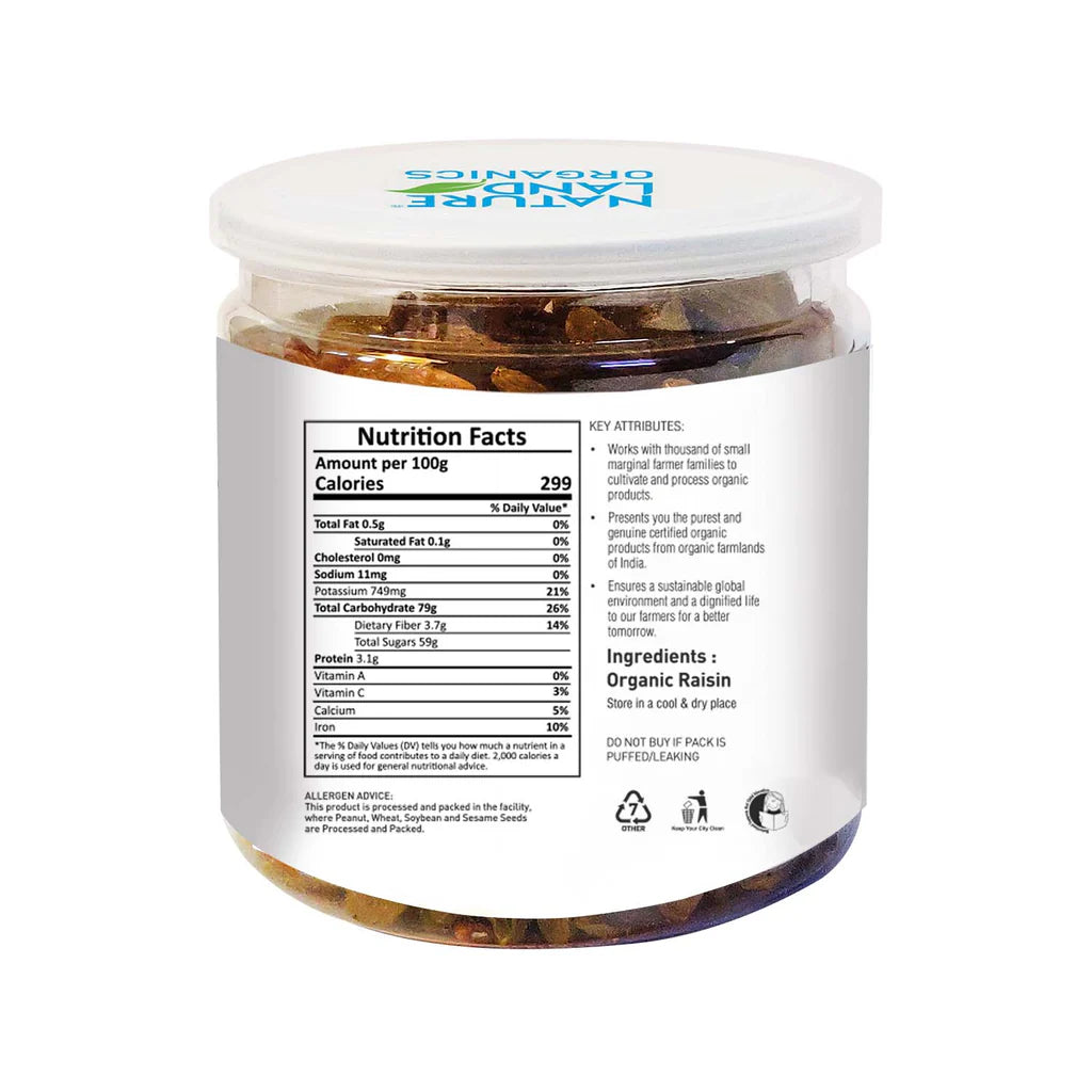 Natureland Organics Raisin