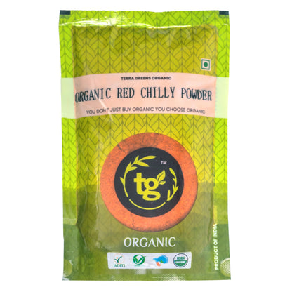 Terra Greens Organic Red Chilly Powder