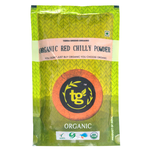 Terra Greens Organic Red Chilly Powder