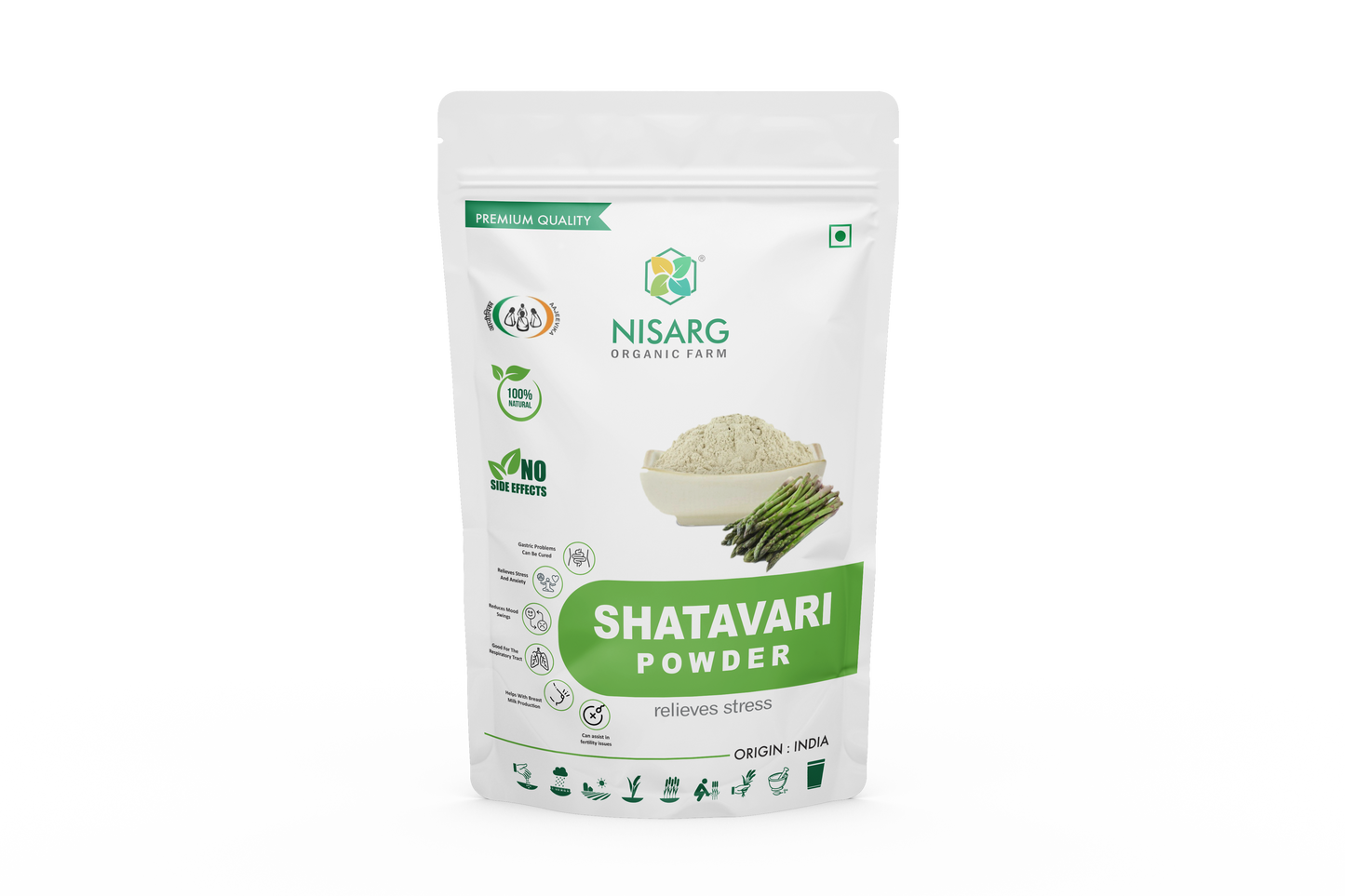 Nisarg Organic Farm Shatavari Powder (100 GM)
