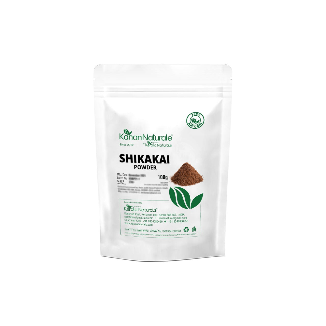 Kerala Naturals Shikakai Powder (100 GM)