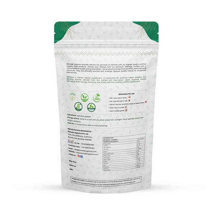 Bionode Organic Spirulina Powder (100 GM)