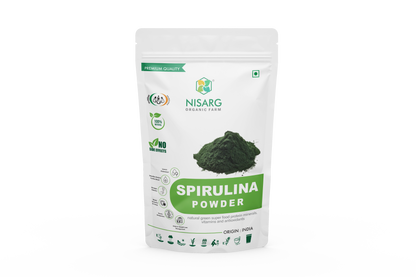 Nisarg Organic Farm Spirulina Powder (100 GM)