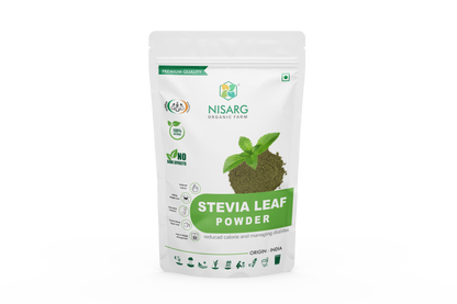 Nisarg Organic Farm Stevia Leaf Powder (100 GM)
