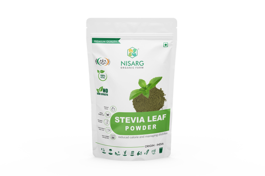 Nisarg Organic Farm Stevia Leaf Powder (100 GM)